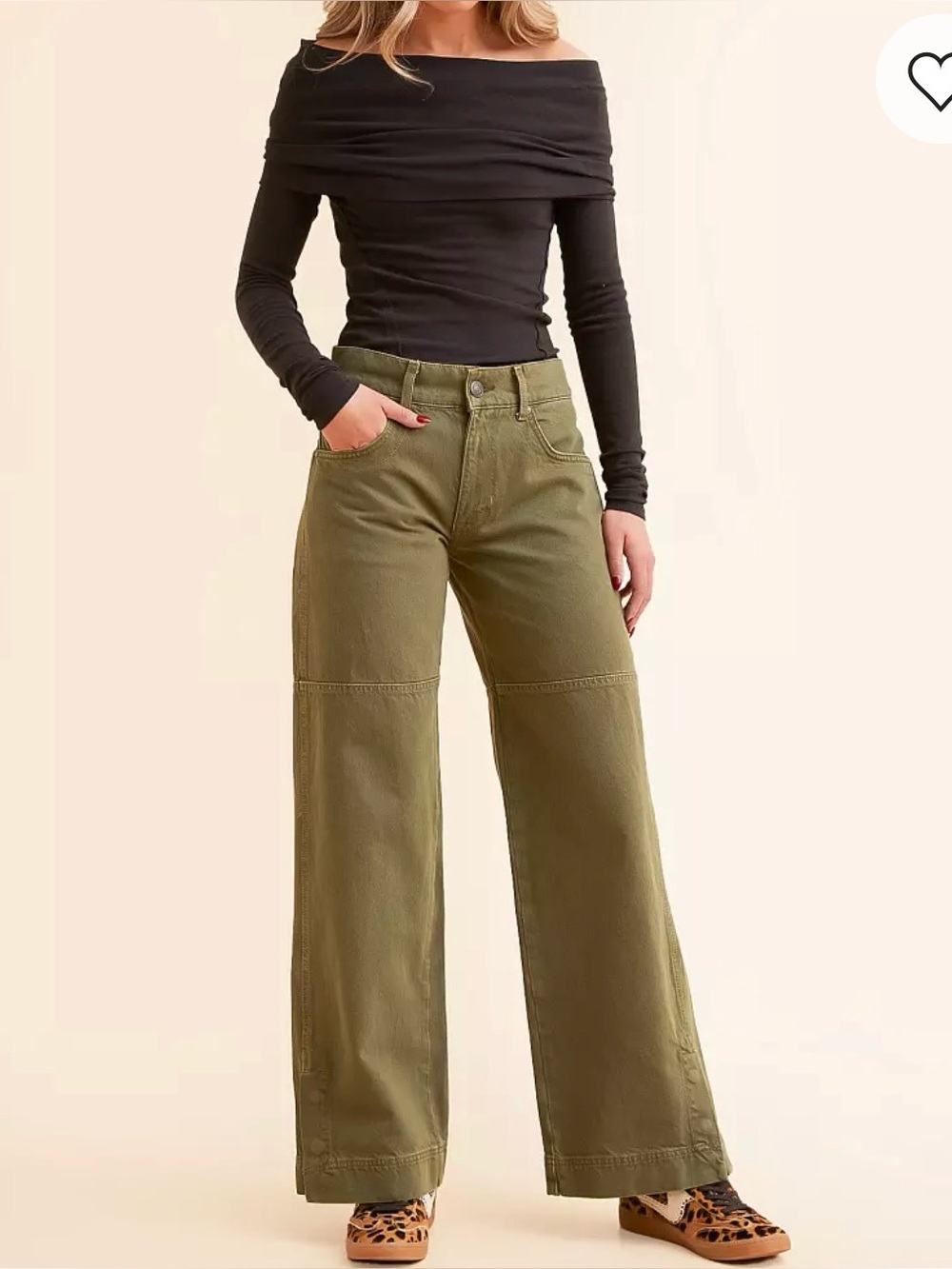 We the Free Benji Relaxed Fit Wide Leg Jeans